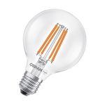 Osram LED Lamps E27 Globe Fadenlampe Klar 2.2W 470lm - 827  | Ersatz Für 40W
