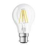 Ledvance Classic Performance LED Glühbirne B22d Birne Fadenlampe Klar 4W 470lm - 827 Extra Warmweiß | Ersatz für 40W