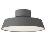 DFTP by Nordlux LED Pendelleuchte Kaito Metall Grau 10.5W 1100lm - 830  | Dimmbar