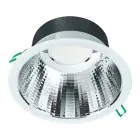Philips LED Deckenstrahler Coreline DN142B Aluminium Weiß 19.2W 2300lm 60D - 830  | Ausschnitt 200mm - IP54 - UGR
