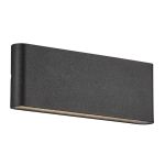 Nordlux Kniver Applique Murale Aluminium Noir 10W 800lm - 830 