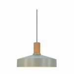 Nordlux Elvas Cork Suspension Luminaire Métal Vert| Convient pour 1x E27
