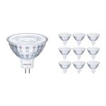 Lot 10x Philips Corepro LED Spot GU5.3 MR16 4.4W 345lm 36D - 827 Blanc Très Chaud | Équivalent 35W