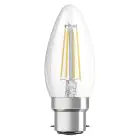 Ledvance Classic Performance LED Ampoule B22d Bougie Filament Claire 4W 470lm - 827 Blanc Très Chaud | Équivalent 40W