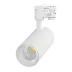 Spot LED Sur Rail 3 Phases  Eco Aluminium Blanc 30W 3210lm 36D - 840 Blanc Froid | UGR 