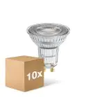 Lot 10x Ledvance LED PAR16 GU10 Réflecteur 7W 575lm 60D - 930  | Meilleur Rendu De Couleur - Dimmable - Remplacement 80W