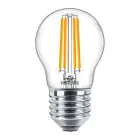 Philips Corepro LED Lustre E27 Boule Filament Claire 6.5W 806lm - 827 Blanc Très Chaud | Équivalent 60W